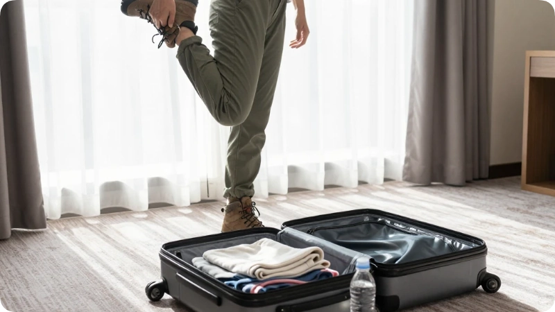 Why Pack Exercise Equipment for Travel