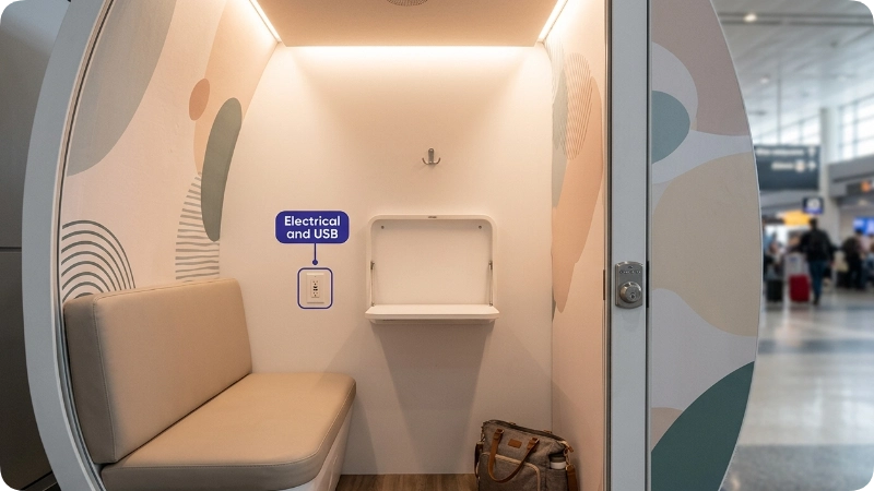 Airport Nursing Rooms: What to Expect