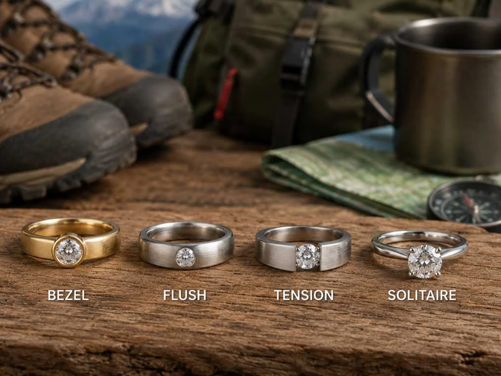 Best Ring Styles for Active Travel and Adventure Proposals