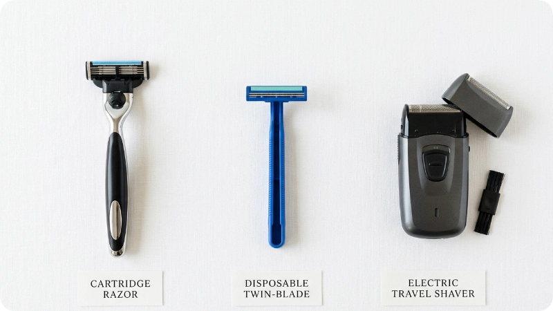 Cartridge Razors vs. Disposable Razors vs. Electric