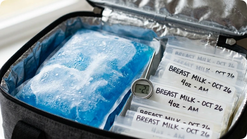 How Long Does Breast Milk Stay Safe While Traveling?