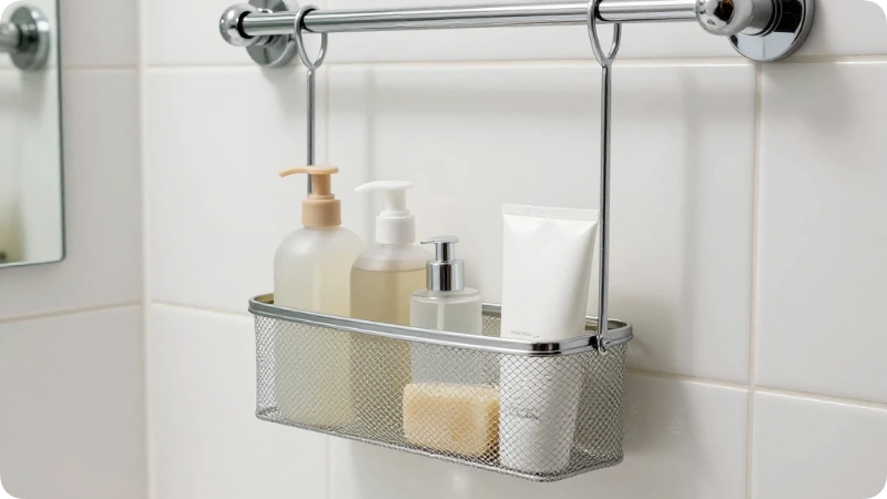 How to Use a Hanging Travel Shower Caddy in Any Bathroom