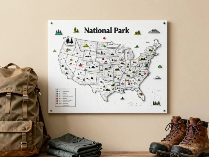 National Park Travel Maps