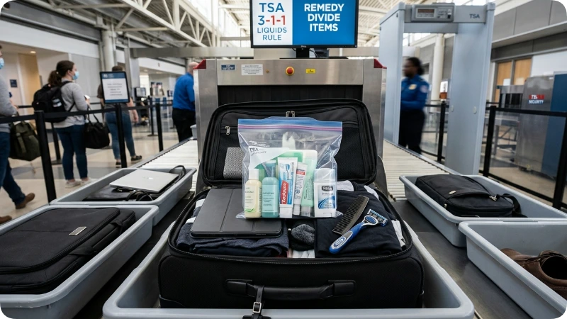 TSA Rules for Travel Razors