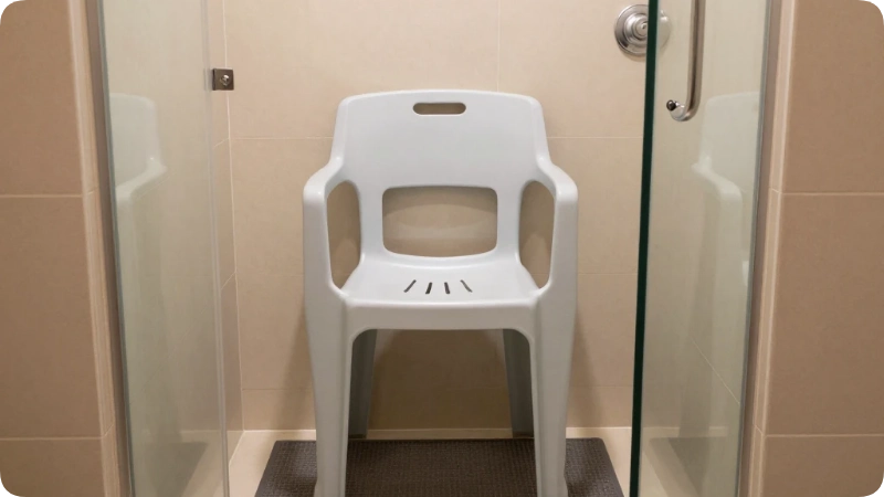 Using a Travel Shower Chair Safely in Any Hotel Room
