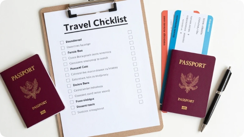 What Is a Travel Checklist Template