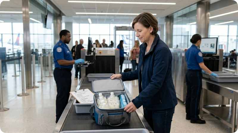 What TSA Actually Says About Breast Milk