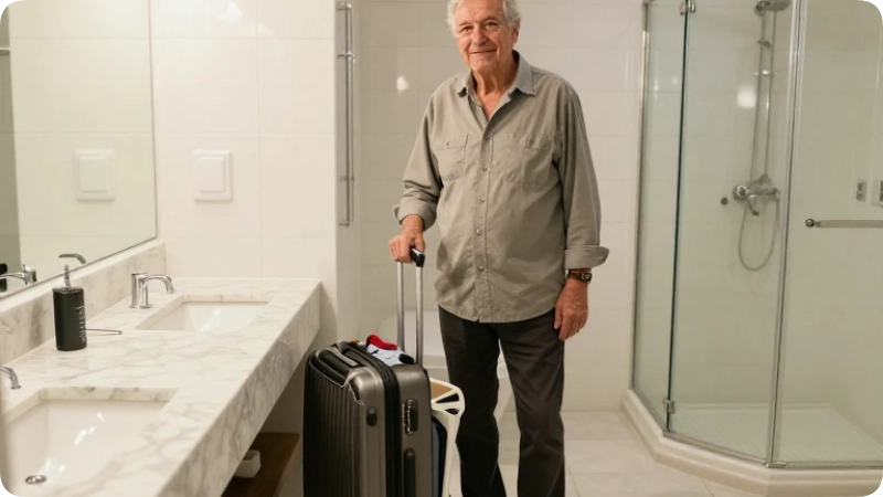 Who Actually Needs a Travel Shower Chair