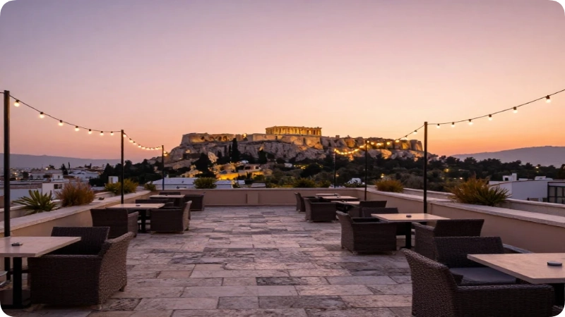 Best Place to Stay in Athens With a View of the Acropolis