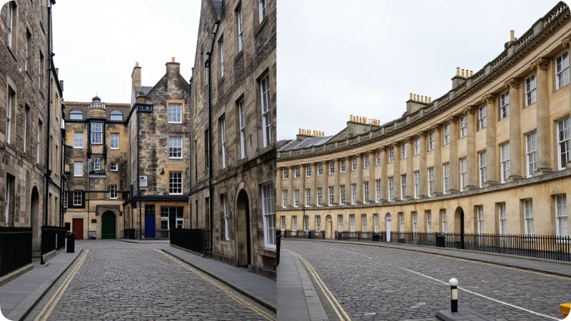 Is It Better to Stay in an Old Town or New Town