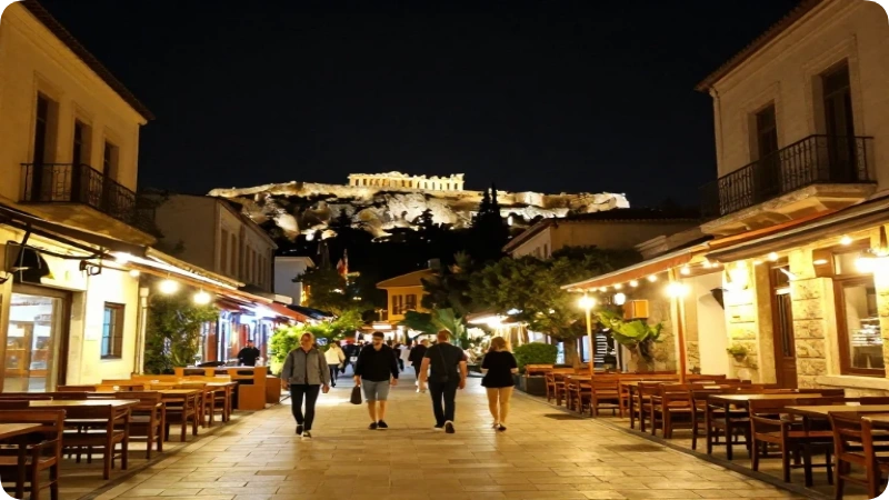 Is It Safe to Walk Around in Athens at Night