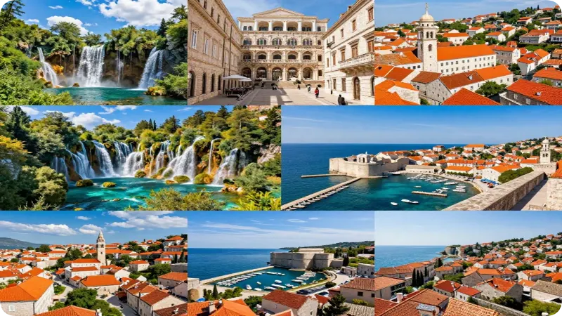 Sample 8-Day Itinerary a Croatia Agency Might Build
