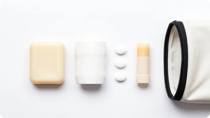 Solid Alternatives to Liquid Toiletries