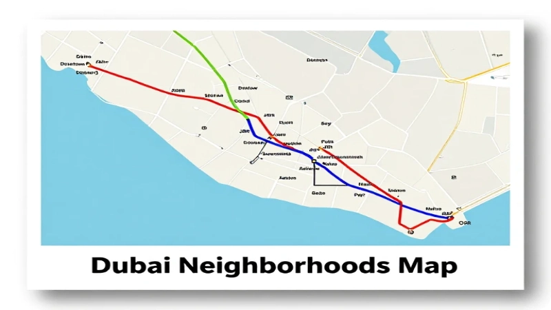 Where to Stay in Dubai: Map Overview
