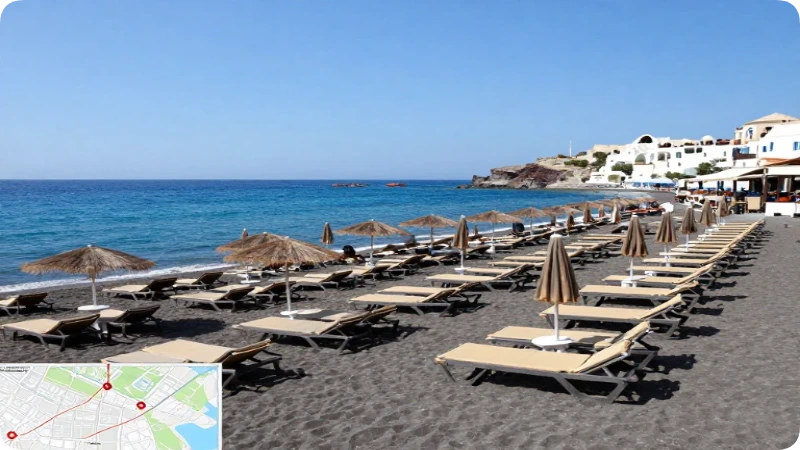 Where to Stay in Santorini for Beaches