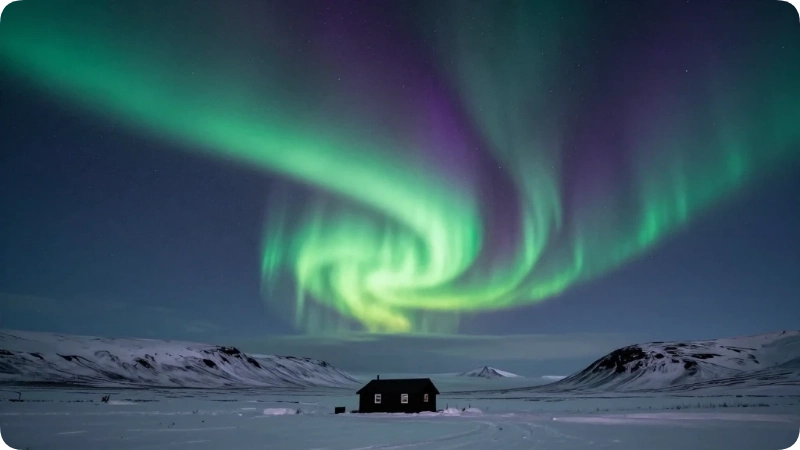 Chasing the Northern Lights in Iceland