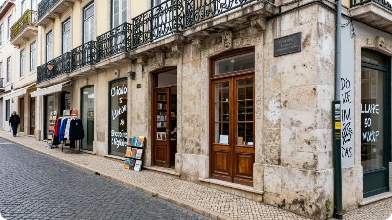 Chiado, Lisbon: Shopping and Nightlife Base