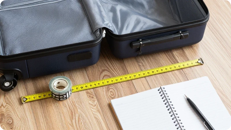 How to Measure Luggage Size