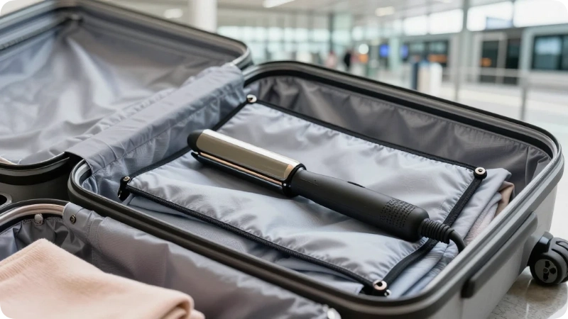 Is a Flat Iron Allowed in Checked Baggage or Carry-On