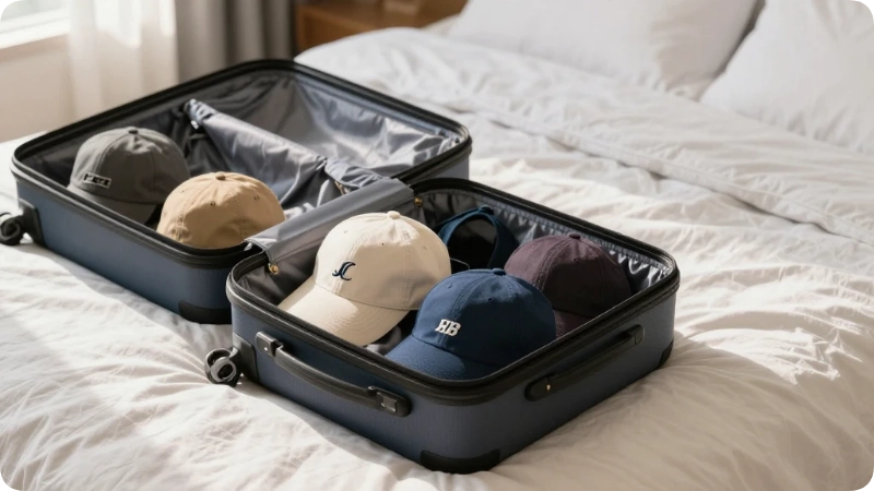 Baseball Cap Travel Case
