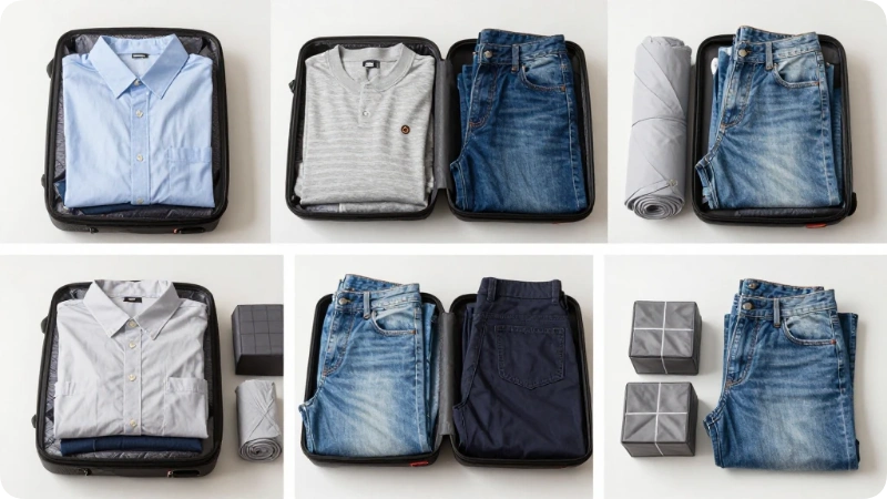 Best Folding Clothes for Travel: Top Methods Compared