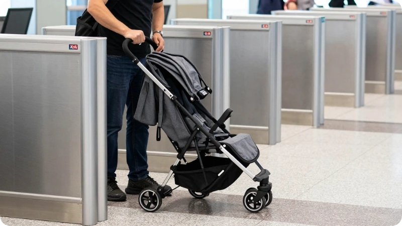 Can I Bring an Umbrella Stroller as Carry-On Luggage