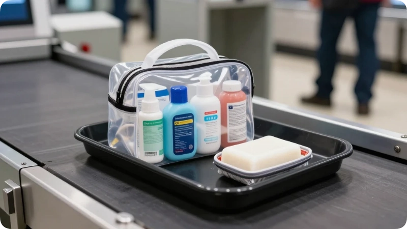 Can I Take a Bar of Soap in Hand Luggage