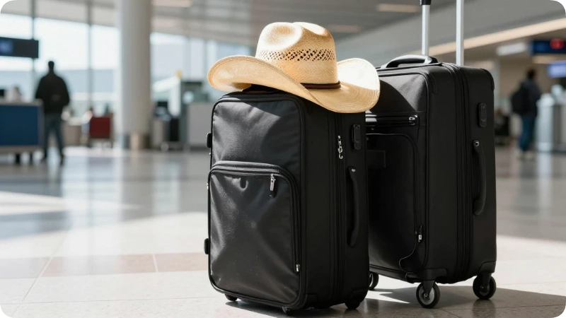 Cowboy Hat Case for Travel