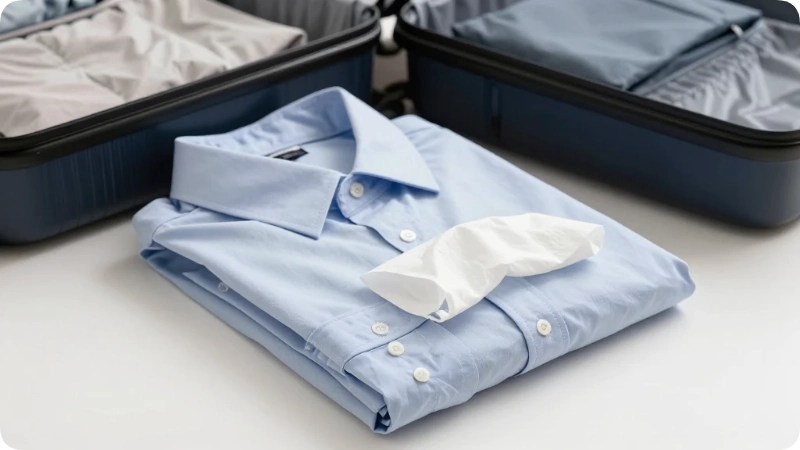 How to Fold a Shirt for Travel Wrinkle-Free