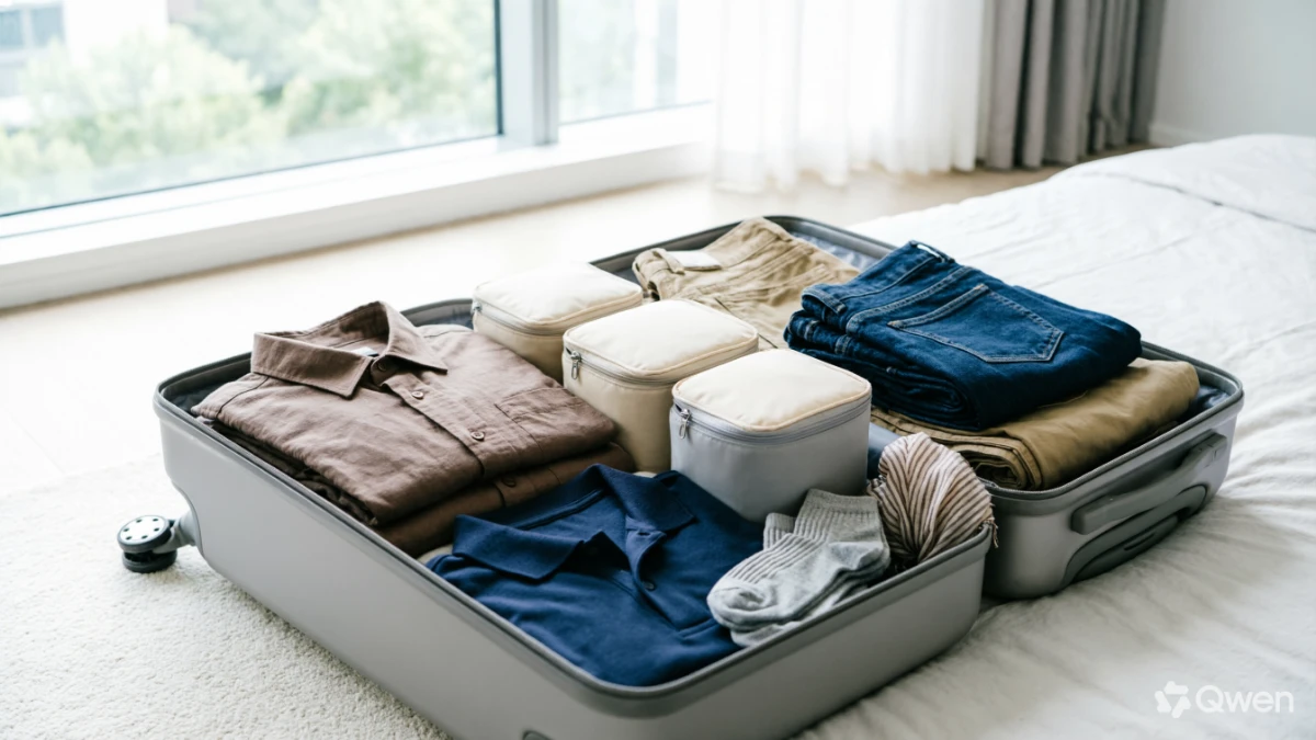 How to Fold Clothes for Travel