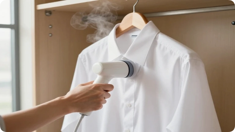 How to Use a Mini Clothes Steamer