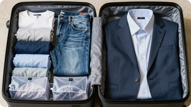 Rolling Clothes for Packing No Wrinkles: Rolling vs Folding