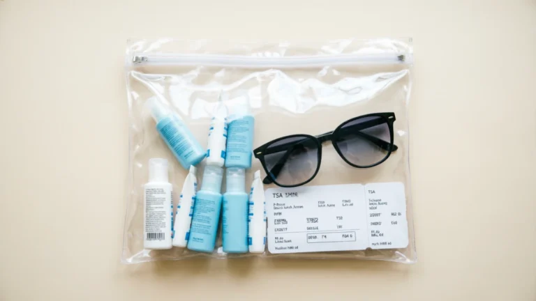 Travel Size Sunscreen for Airplane