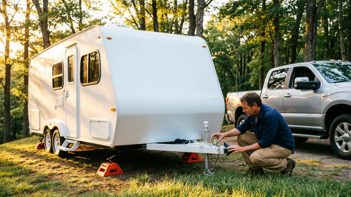 How to Level a Travel Trailer